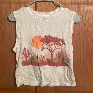 Ana cropped tank